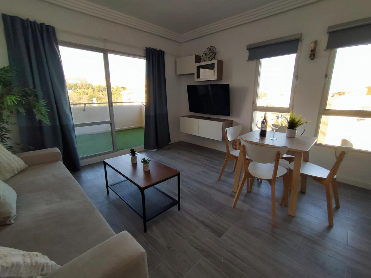 "Vive Benal Beach" Vistas Al Mar Y Parque Acuatico 1510 贝纳尔马德纳 外观 照片