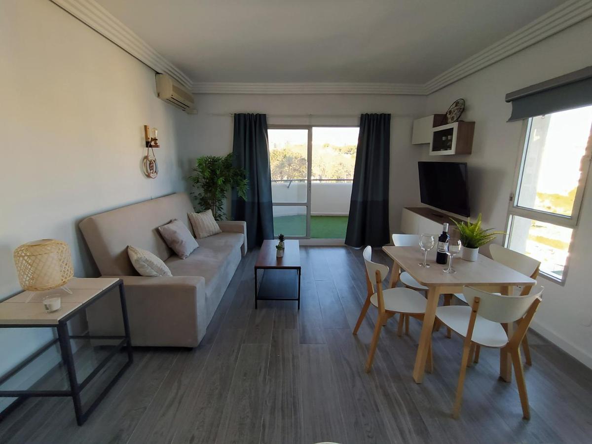 "Vive Benal Beach" Vistas Al Mar Y Parque Acuatico 1510 贝纳尔马德纳 外观 照片